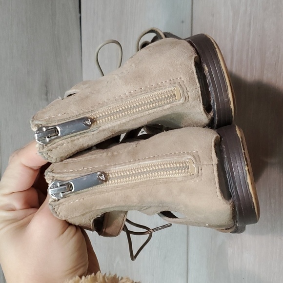 Sam Edelman Womens Katya Gladiator Suede Zip Back Lace Up Sandals shoes sz 8M - Picture 7 of 12